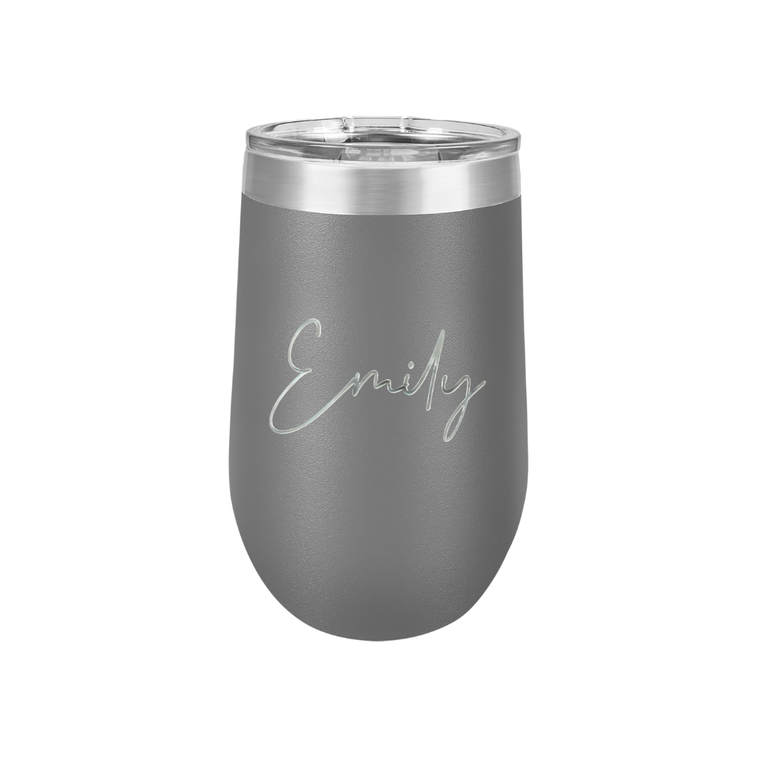 16 oz Stemless Wine Tumbler