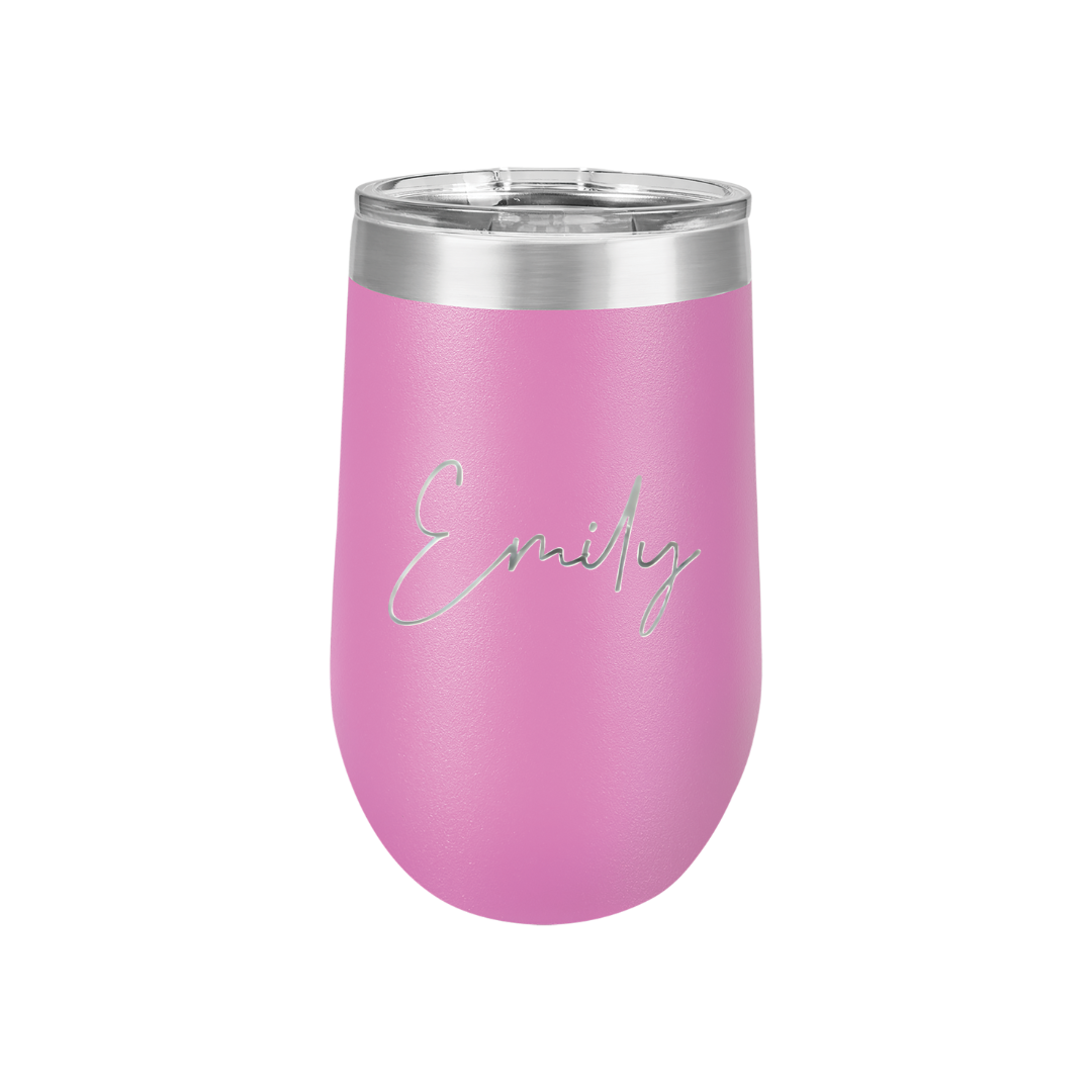 16 oz Stemless Wine Tumbler