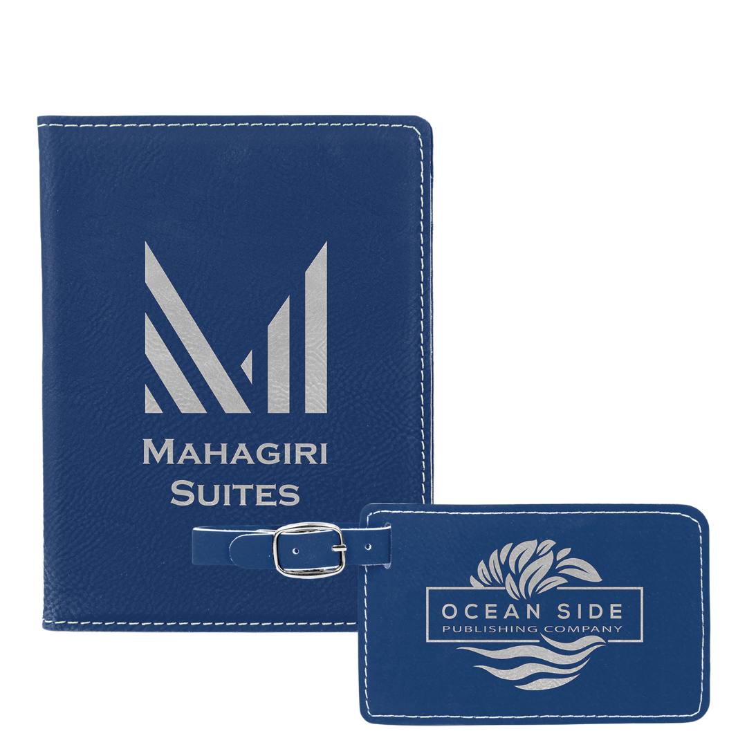 Passport Book and Luggage Tag Set