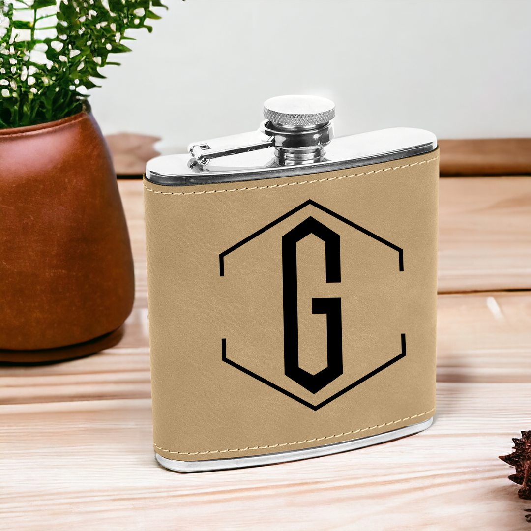 Leatherette Flask