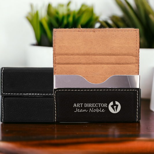 Business Card Holder with Logo