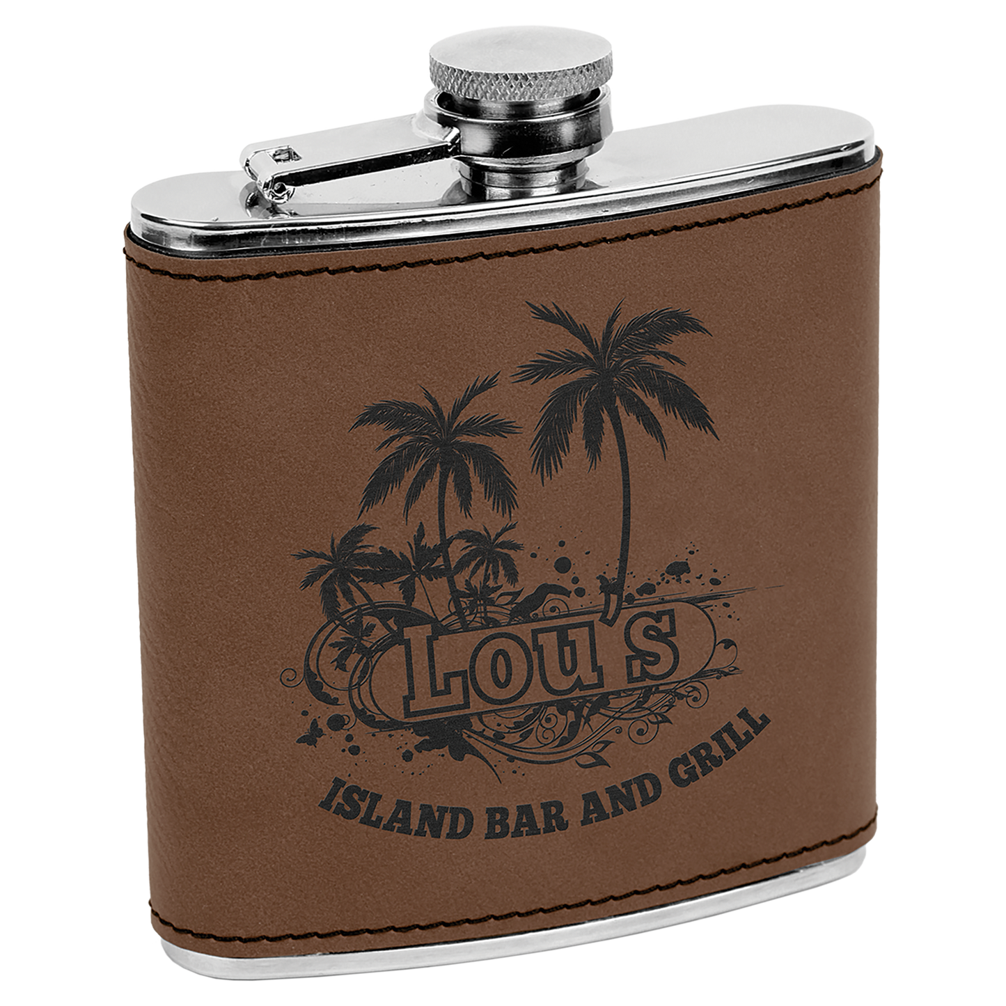 Leatherette Flask