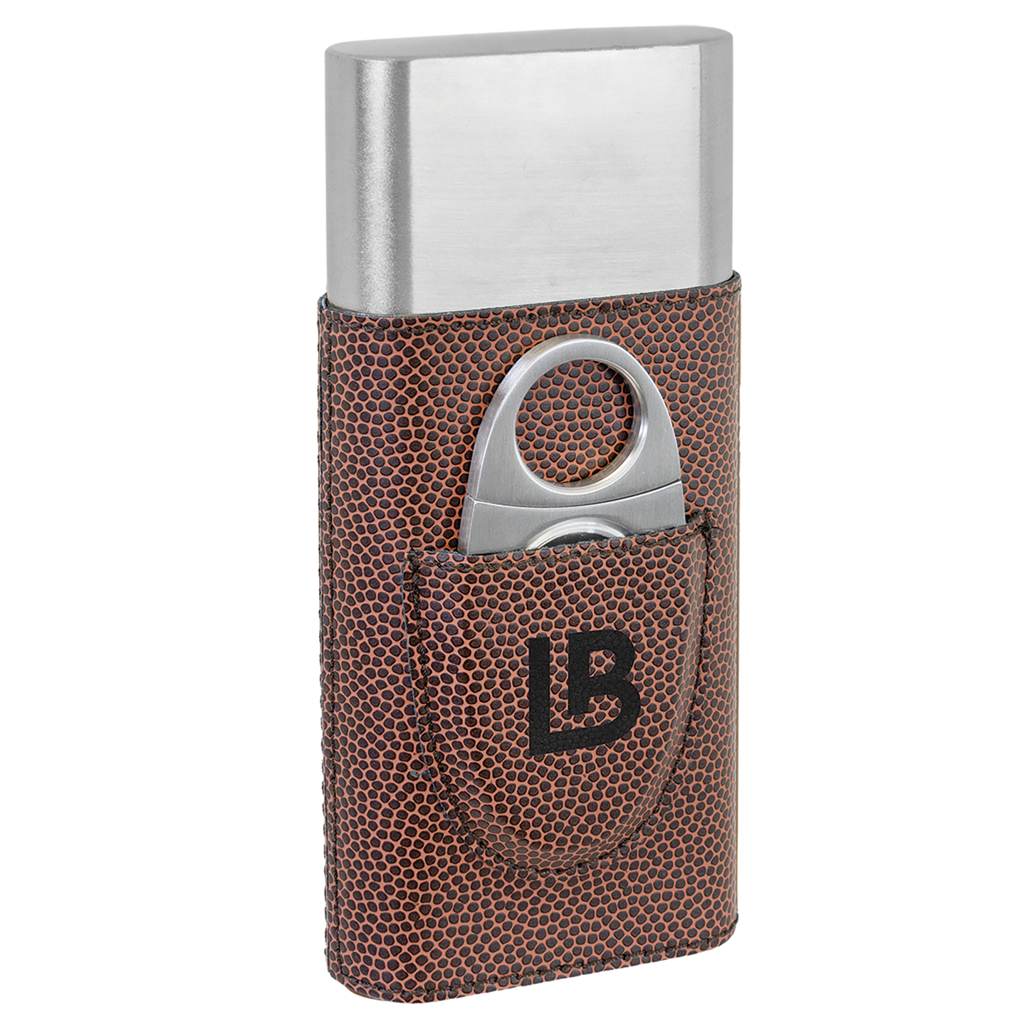 Leatherette Cigar Case with Cutter