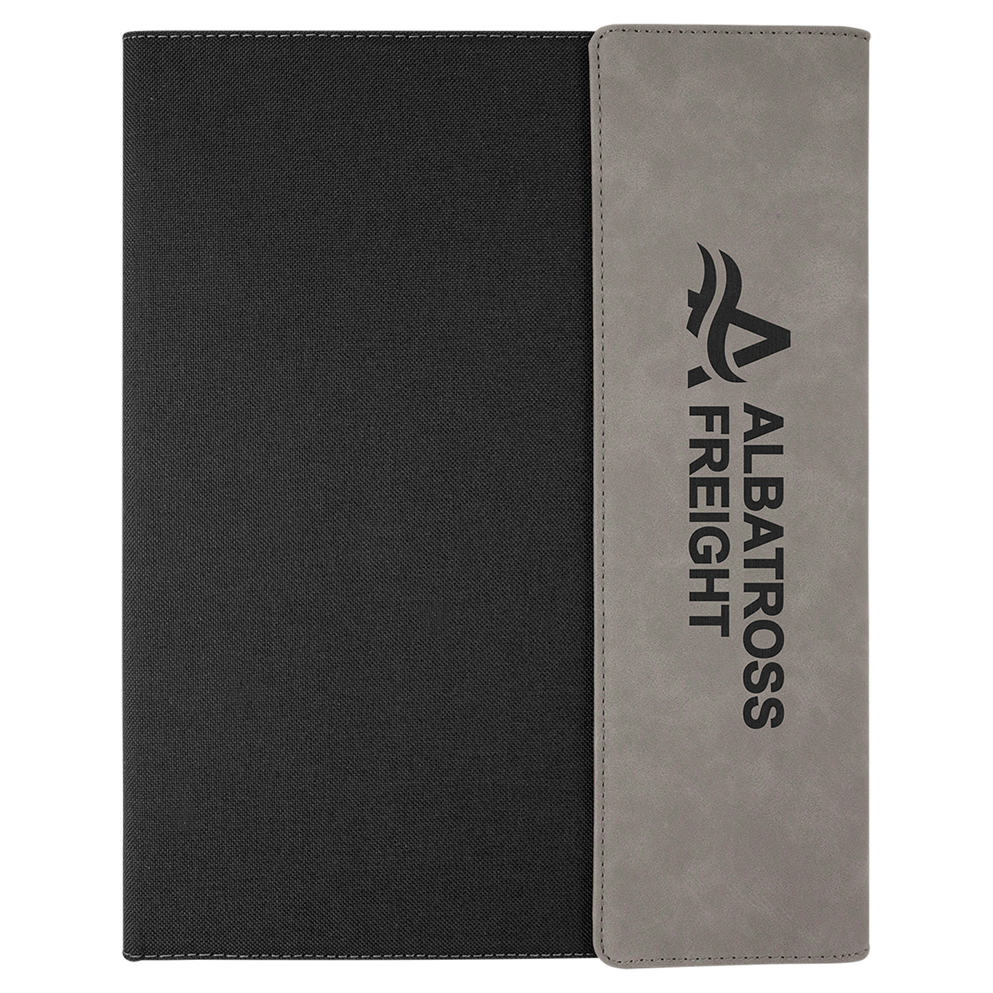 Leatherette Folio and Notepad with Logo