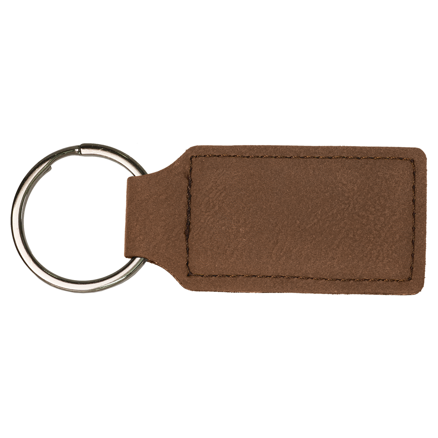 Leatherette Key Chain with Logo