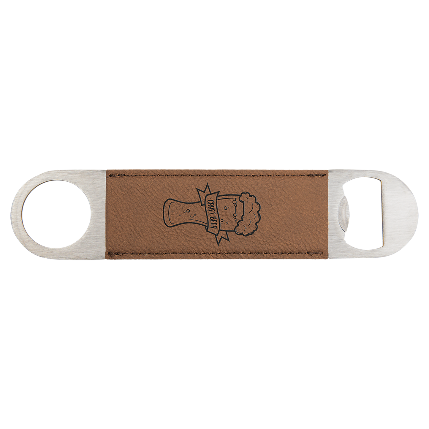 Leatherette Bottle Openers with Logo