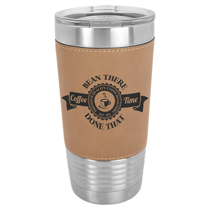 20 oz Leatherette Tumbler