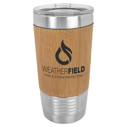 20 oz Leatherette Tumbler