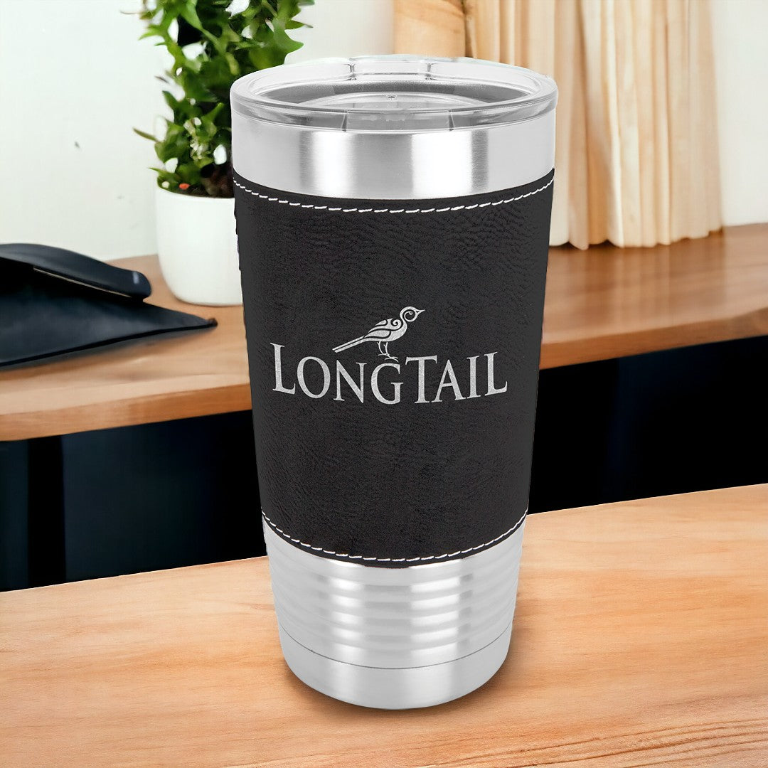 20 oz Leatherette Tumbler