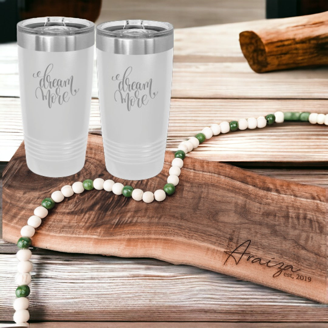 Walnut and Tumbler Bundle